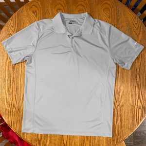 Nike Golf Dri Fit Polo Gray Men’s Large